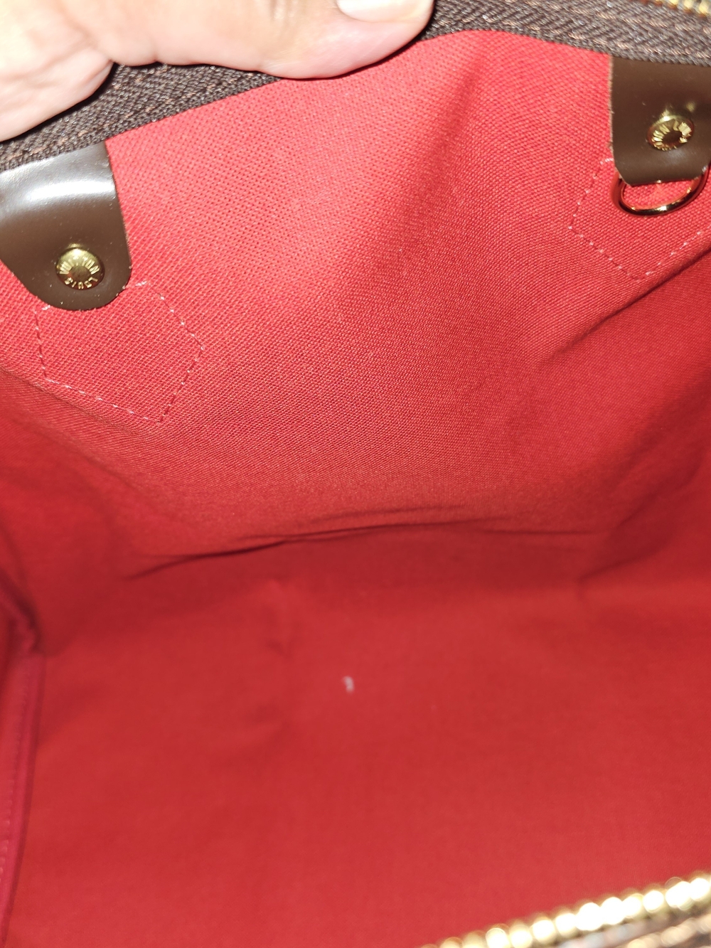 Louis Vuitton Damier Ebene Bandolier Satchel in Ebene 35cm - Picture 15 of 16